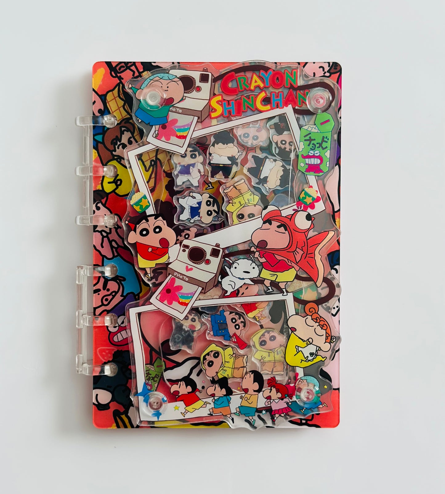 Acrylic Shaker Notebooks