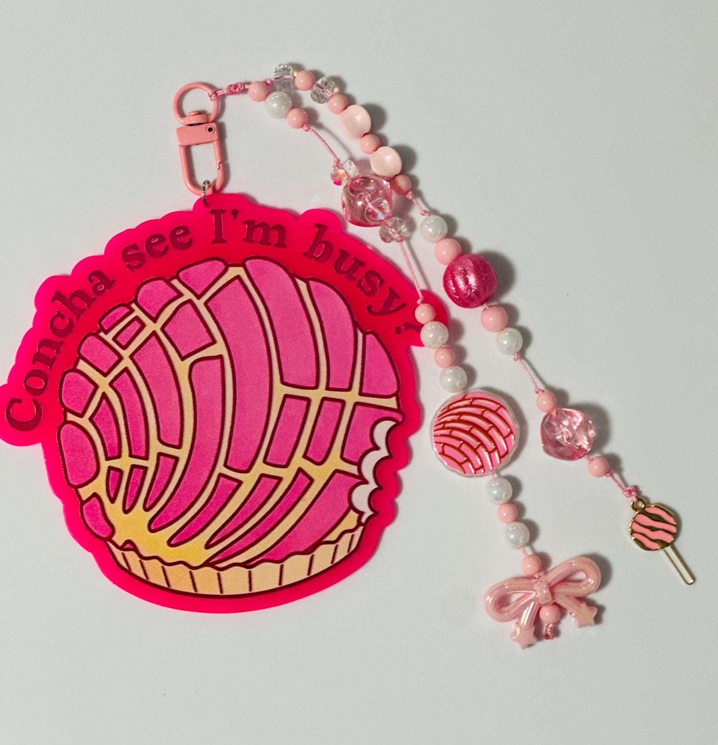 Acrylic Detachable Bookmark Charm
