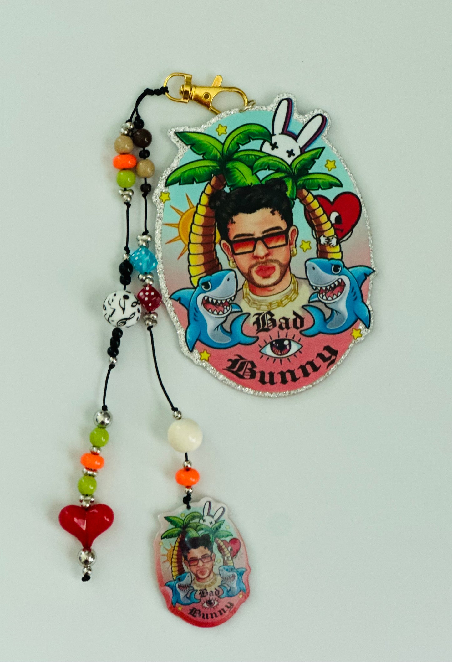 Acrylic Detachable Bookmark Charm