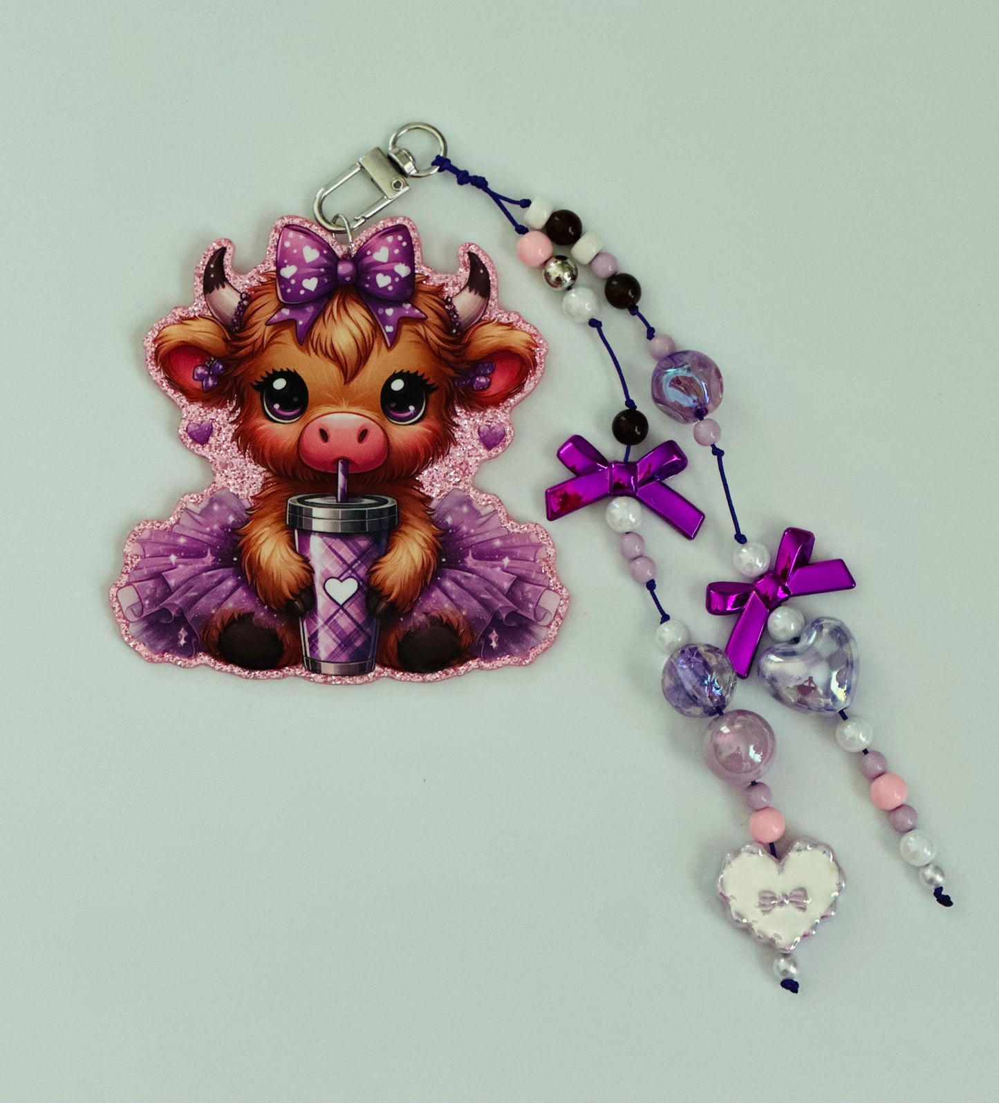 Acrylic Detachable Bookmark Charm